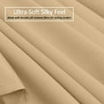 thumbnail image 3 of Luxury Bed Skirt  Solid Microfiber Pleated 14" Drop Premium Dust Ruffle, 3 of 11