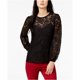 thumbnail image 2 of Blusa Michael Kors con cordón en la cintura para mujer negro mediano, 2 of 2