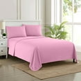 thumbnail image 2 of Sweet Home Collection 1800 Series Bed Sheets - Extra Soft Microfiber Deep Pocket Sheet Set - Pink, Twin XL, 2 of 6