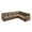 Camel, variant on HUMEHA 88.2" L-Shaped Sofa Couch with Pull-Out Bed,Oversize Chenille Convertible Sleeper Sofa with Nailhead Trim & Rolled Arm