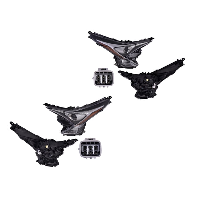 Par de FAROS PRIUS 2016 al 2018 TOYOTA DEPO .