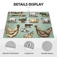 thumbnail image 3 of Balery Vintage Farm Animals Alfombrilla de Secado para Cocina, 18x24 Pulgadas, Súper Absorbente para Platos y Encimeras, 3 of 7