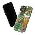 thumbnail image 3 of Green Kaiju Collage Phone Case, Godzilla vs Ghidorah Retro Comic Art Cover for iPhone 17 16 15 14 13 12 11 Pro Plus Mini, 3 of 6