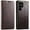 Brown, variant on Dteck for Samsung Galaxy S25 Ultra Leather Case Wallet Folio Case Book Design Magnetic Closure with Stand and ID Holder Credit Card Slots for Samsung Galaxy S25 Ultra 6.9" 2025,Brown
