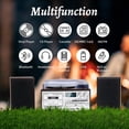 thumbnail image 2 of Tocadiscos MUSITREND T408 10 en 1 con altavoces externos, 2 of 7
