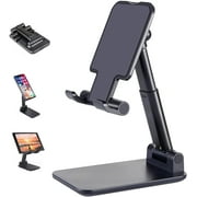 Portable Phone Desk Stand Foldable, Universal Cellphone Stand - Aluminium Alloy Travel Ventilated Compatible