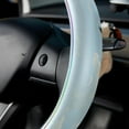 thumbnail image 5 of Sea Mew 14.5 Inch Printing PVC Leather Car Wheel Cover Steering Wheel Cover Auto Accessories, 5 of 6