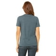 thumbnail image 2 of The Bella + Canvas Ladies Relaxed Jersey Short Sleeve T-Shirt - HEATHER SLATE - XL, 2 of 2