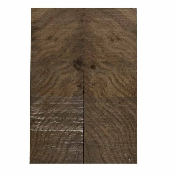 Black Walnut Crosscut Wood Knife Blanks/Knife Scales Bookmatched 5"x1-1/2"x3/8" - Elevate Your Craftsmanship with Exotic Wood Knife Blanks