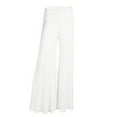 thumbnail image 1 of Sonducket Pantalones Pantalones de yoga de cintura alta Pantalones de mujer de pierna ancha Pantalones deportivos Ropa alta Prendas para la parte inferior del cuerpo Blanco S, 1 of 4