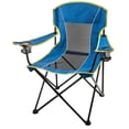 thumbnail image 1 of Chaise de Camping Surdimensionnée Ozark Trail à Filet, Couleur Bleu, 100% Polyester Recyclé, Cadre en Acier Robuste, 1 of 6