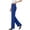 *Blue, variant on Women's High Waisted Pull-On Dress Pants,Straight Leg Work Trousers For Women,Ladies Stretchy Business Office Slacks with Pockets,Black,S-2XL