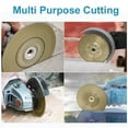 thumbnail image 2 of Diamond Cutting Grinding Disc, Metal Angle Grinder Cutting Disc, Durable Diamond Double-sided Cutting & Grinding Disc, Useful Diamond Blade, Indoor Outdoor Tool Supplies, 2 of 5