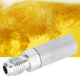 thumbnail image 2 of Spptty Oxygenation Diffusion Stone,Homebrew 316 Stainless Steel Diffusion Oxygen Stone Thread 1/4in Beer Brewing Accessory,Oxygen Stone, 2 of 8