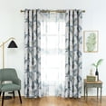 thumbnail image 2 of Anjee 2 Panels Blackout Curtains for Adults Bedroom,Thermal Insulated Grommet Top Curtains,Deep Green,52 x 95 inches, 2 of 9
