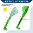 thumbnail image 5 of Unique Bargains Motorcycle Rear View Mirrors Side Rearview Mirror Adjustable Aluminum Alloy 1 Set Green M8/M10 Triangle Shape, 5 of 7
