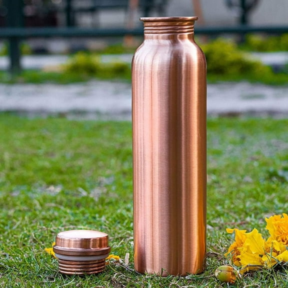 Timberbrook 32 Oz Copper Water Bottle with Wide Mouth