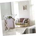 thumbnail image 4 of Carestrong Foldable Portable Clothes Drying Rack for Indoor Air Drying, Collapsible Design, 14.5" D x 29.5" W x 41.8" H, White, 4 of 6