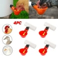 thumbnail image 6 of 4PCS Water Drinking Cups Chicken Waterer Automatic Poultry Drinkers, 6 of 11
