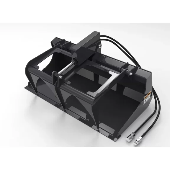 44'' Mini Hydraulic Grab Fork Skid Steer GrappleQuick Tool Attachment