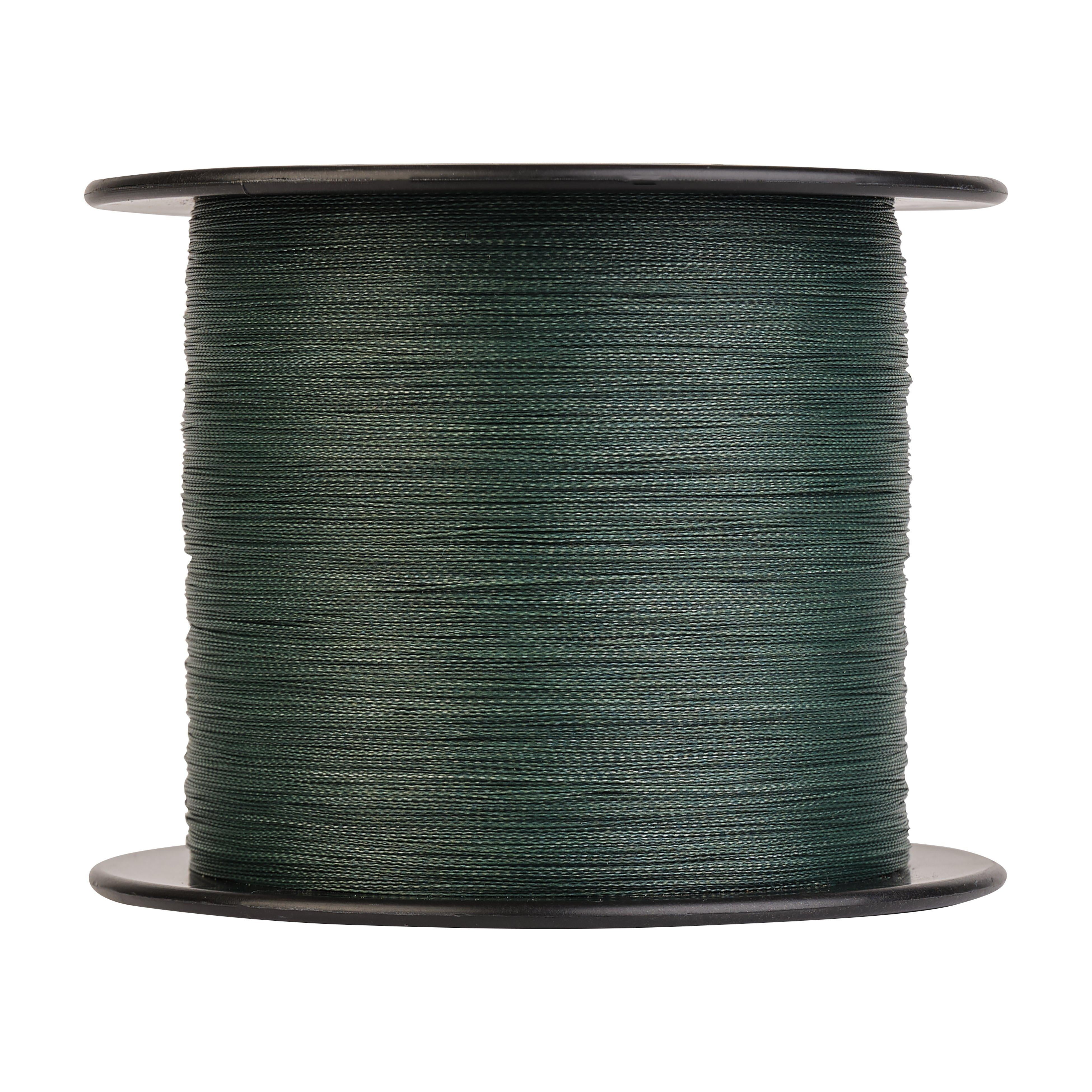 SpiderWire DuraBraid Fishing Line, Moss Green, 10 lb Test Strength, 3000 yd