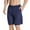 Midnight Navy, variant on Mens Solid Lap 9 Inch Volley Short Swim Trunk - Light Smoke Grey - XXL