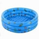 thumbnail image 1 of Round Paddling Pool for Children PVC Inflatable Kids Pool Ocean Theme Above Ground Pool (100x35cm), 1 of 4