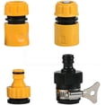 thumbnail image 2 of Water Hose Fitting Set, High-Strength Plastic Connectors Offering Quick Connect Solutions For Your Gardening And Outdoor Needs, 2 of 7