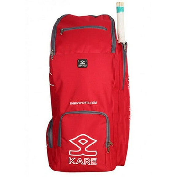Shrey Kare Duffle Bag - RED