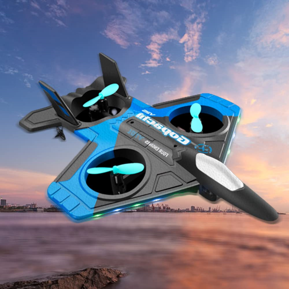 V25 Fourrotor Gravityfree Jet Remote Control Aircraft, With 360