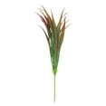 thumbnail image 2 of Artificial Grass Plant, Realistic Artificial Plants, Red Fake Grass, 1Pcs Artificial Greenery, Fake Tall Grass Plant for Outdoor Indoor Decor, Shrubs Wheat Grass Stems 16.53 In, 2 of 7