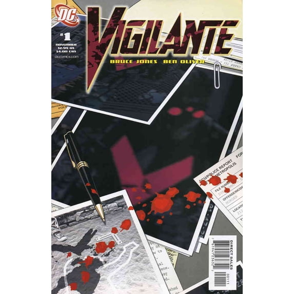 Vigilante (2nd Series) #1 VF ; DC Comic Book