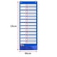 thumbnail image 3 of Tabla de Horario diario Zulema Colgante de pared montado en la puerta 2 azul, 3 of 8