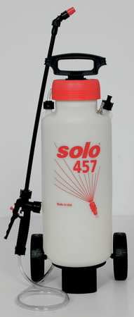SOLO Handheld Sprayer,3 gal.,HDPE 457 ROLLABOUT by Solo