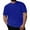Blue short sleeve t-shirts for men, variant on Mens Big and Tall T Shirts Loose Fit Solid Color Short Sleeve Tees Comfy Crewneck Plain Shirts Casual Summer Basic T-shirts Blue,Size XXL