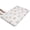 White Boho Bohemia, variant on Blue Boho Abstract and Plant Flannel Non Slip Door Rugs,Washable Door Mats Indoor,Decorative Door Mats,Dirt-Resistant and Absorbent Doormat for Entrance,Bedroom,Kitchen,Bathroom,23.5"x16"