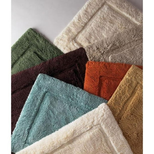 Egyptian Cotton Nonslip 18 x 25 Bath Rug