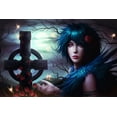 thumbnail image 2 of "R.I.P" Painting Print on Canvas, 2 of 7