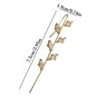 thumbnail image 4 of Women Ear Climber Lightning Crystal Snowflake Ear Wrap Crawler Leaf Ear Crawler, 4 of 10