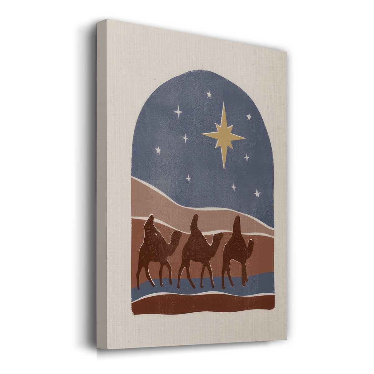 Boho Nativity II- Gallery Wrapped Canvas