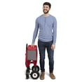 Radio Flyer, 3in1 AllTerrain EZ Fold Wagon with Canopy, Red and Gray