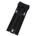thumbnail image 4 of Conjunto de tirantes y pajarita para hombre, correas para los hombros, banda elástica, Clip LATERAL informal, pantalones cómodos, tirantes Y tirantes negro, 4 of 8