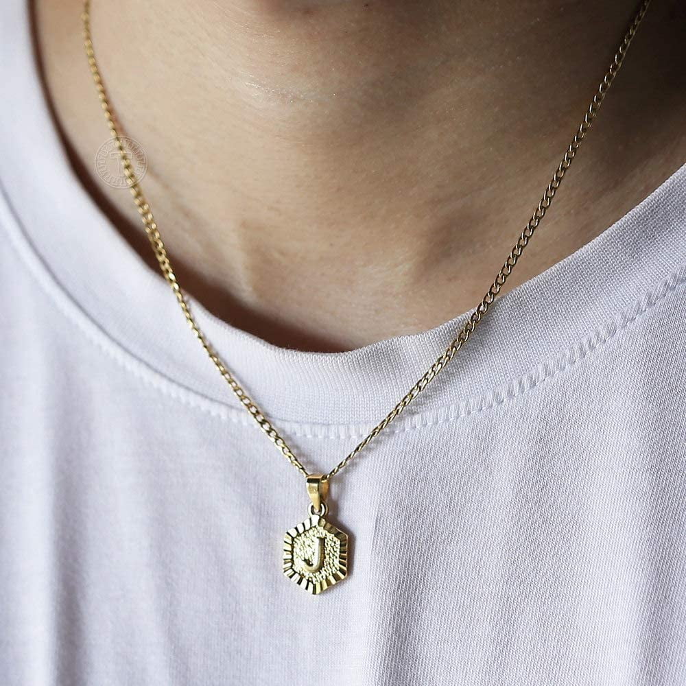 Z Alphabet Pendant Necklace 