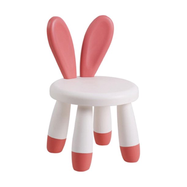 Silla de Ensamblaje, Taburete para con Espalda de Oreja de Animales Red Sunnimix Silla para niños de montaje