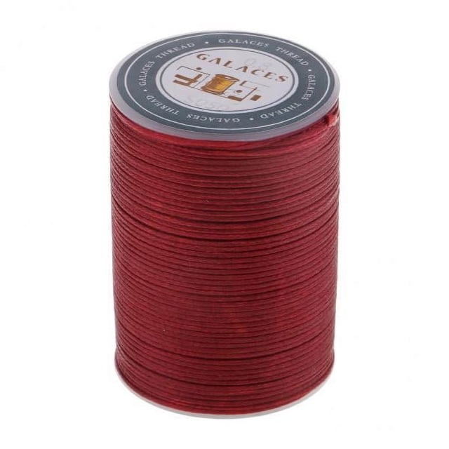 Cuerda de Poliéster Encerado Plano para Crear Pulseras, Grosor 5x0,8mm, Tonos Brillantes 6 piezas
