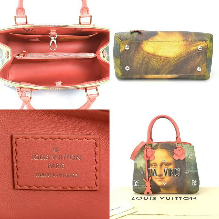 Pre-Owned Louis Vuitton Handbag Shoulder Bag 2Way Masters Collection  Montaigne MM Leonardo da Vinci Mona Lisa Multicolor Coated Canvas Women's  M43379