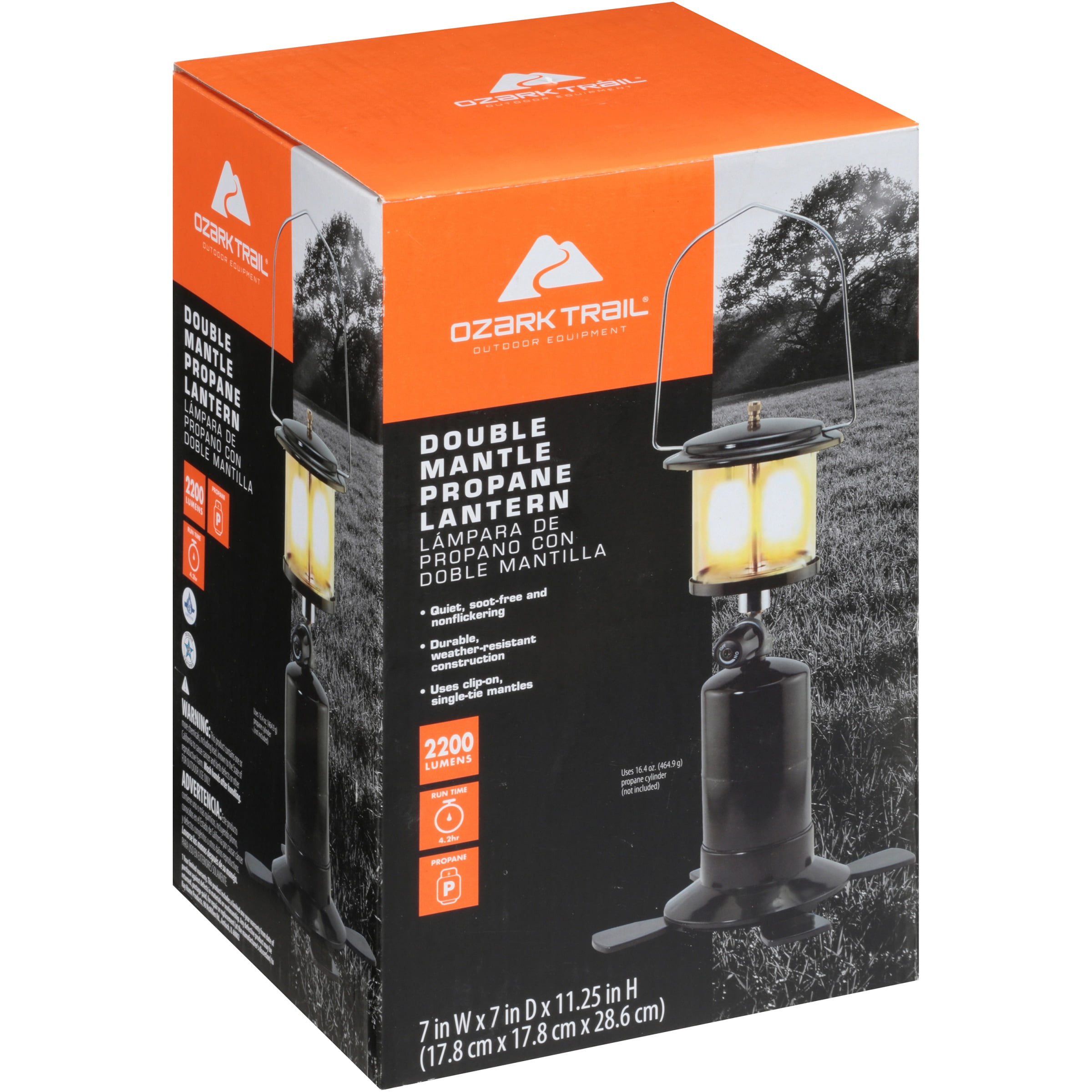 Propane Camping Lantern. Green propane camping lantern lit outdoors at dusk  , #ad, #Green, #propane, #Lant…