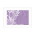thumbnail image 1 of Flower Tulip Illustration Photo Mount Frame Picture Art Painting Desktop 5x7 inch, 1 of 3