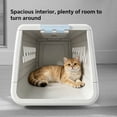 thumbnail image 5 of GFQ Hard-Sided Pet Carrier for Cats and Small Dogs, Airline Approved Travel Kennel , Top Handle, Lightweight Portable Cat Crate for Vet Visits, Car Travel, and Home Use, 5 of 6