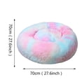 thumbnail image 2 of LSLJS Coussin de Couchage d'Hiver Rond Épaissi et Chaud pour Petit, 2 of 2